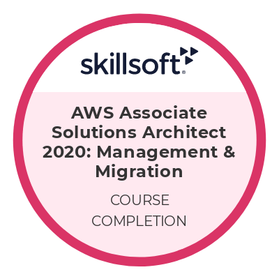 AWS Associate Solutions Architect 2020- Management & Migration